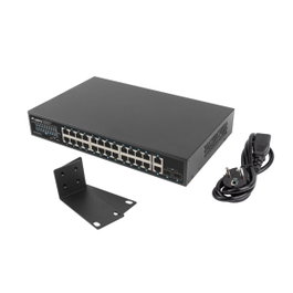 LANBERG RSGE-24P-2GE-2S-250 Switch No Administrado 24 Puertos RJ-45 250W