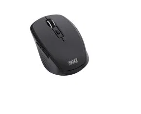 3GO Ratón Inalámbrico de Oficina MWBOLT Ambidestro, 1600 DPI, Negro, Receptor USB Tipo-A, 5 Botones, RF Wireless, PVC, Ergonomico