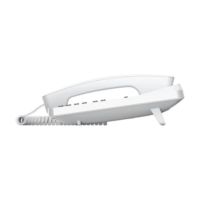 Gigaset DESK 400 Teléfono Analógico con Cable, 10 Entradas en la Agenda, para Escritorio o Pared, Color Blanco