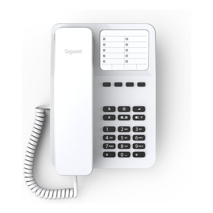 Gigaset DESK 400 Teléfono analógico Blanco