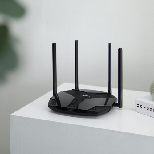 Mercusys MR80X Router Wi-Fi 6 AX3000 Doble Banda Negro Mercusys MR80X Router Wi-Fi 6 AX3000 Doble Banda Negro
