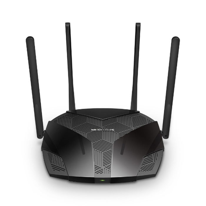 Mercusys MR80X Router Inalámbrico Gigabit Ethernet Doble Banda (2,4 GHz / 5 GHz) Wi-Fi 6 (802.11ax) Negro Mercusys MR80X Router Inalámbrico Gigabit Ethernet Doble Banda (2,4 GHz / 5 GHz) Wi-Fi 6 (802.11ax) Negro