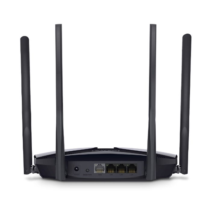 Mercusys MR80X Router Inalámbrico Gigabit Ethernet Doble Banda (2,4 GHz / 5 GHz) Wi-Fi 6 (802.11ax) Negro Mercusys MR80X Router Inalámbrico Gigabit Ethernet Doble Banda (2,4 GHz / 5 GHz) Wi-Fi 6 (802.11ax) Negro
