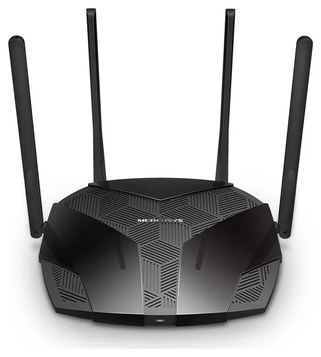 Mercusys MR80X Router Wi-Fi 6 AX3000 Doble Banda Negro