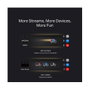 Mercusys MR80X Router Wi-Fi 6 AX3000 Doble Banda Negro