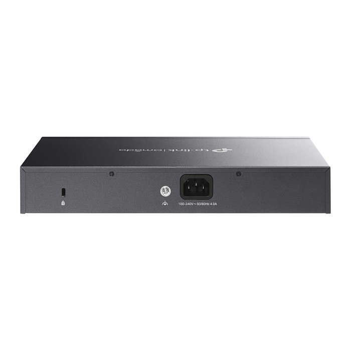 TP-Link Omada SG3206HPP Conmutador gestionado L2+ con 4 puertos PoE++ de 10G Ethernet y 2 SFP+, montaje en rack, negro