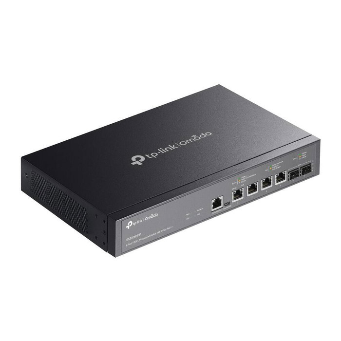TP-Link Omada SX3206HPP Switch Gestionado L2+ de 6 Puertos 10G con 4 Puertos PoE++