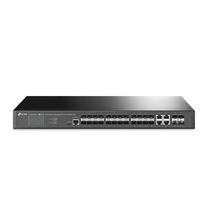 TP-Link TL-SG3428XF Switch Gestionado L2+ con 20 puertos SFP y 4 ranuras SFP+ TP-Link TL-SG3428XF Switch Gestionado L2+ con 20 puertos SFP y 4 ranuras SFP+