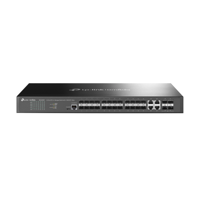TP-Link TL-SG3428XF Switch Gestionado L2+ 1U Negro