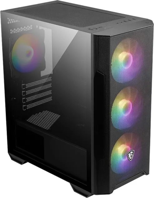MSI MAG Forge M100R Torre Midi Negra sin Fuente de Alimentación USB 3.0 y 3.1 MSI MAG Forge M100R Torre Midi Negra sin Fuente de Alimentación USB 3.0 y 3.1