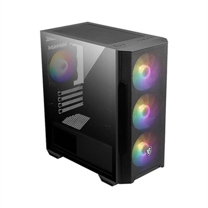 MSI MAG Forge M100R Micro Torre Negro, Transparente