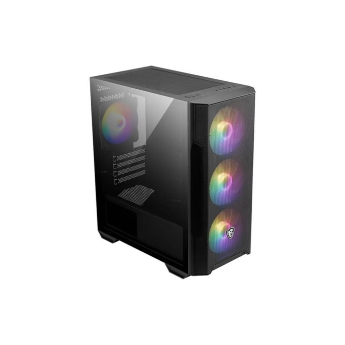 MSI MAG Forge M100R Micro Torre Negro, Transparente