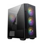 MSI MAG Forge M100R Micro Torre Negro, Transparente
