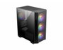 MSI MAG Forge M100R Micro Torre Negro, Transparente