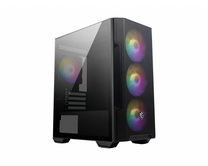 MSI MAG Forge M100R Micro Torre Negro, Transparente