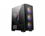 MSI MAG Forge M100R Micro Torre Negro, Transparente