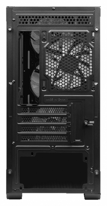 MSI MAG Forge M100R Midi Tower Negro, Transparente para Gaming