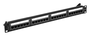 Lanberg Patch Panel 24 Puertos Cat.6A UTP 1U Negro