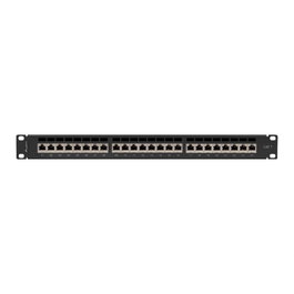 Lanberg PPS7-1024-B Patch Panel Cat7 24 Puertos 1U Negro Gestión de Cables