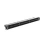 Lanberg PPU6-1048-B Patch Panel 48 Puertos 1U Negro
