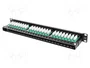 Lanberg PPU6-1048-B Panel de Parcheo 48 Puertos Cat.6 1U Negro
