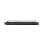 Lanberg PPU6-1048-B Patch Panel 48 Puertos Cat.6 1U Negro
