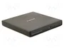 Gembird DVD-USB-04 unidad de disco óptico DVD±RW Negro