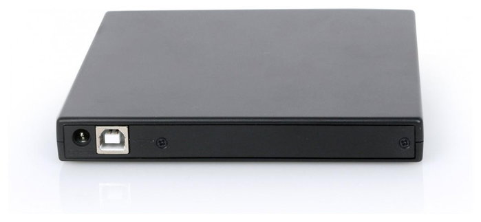 Gembird DVD-USB-04 Unidad de disco óptico DVD±RW Negro