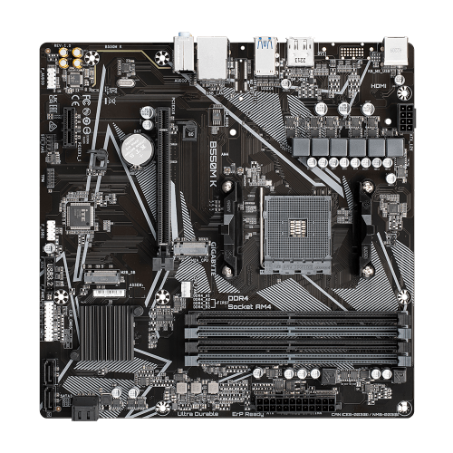 Gigabyte B550M K Micro ATX con Socket AM4 y DDR4