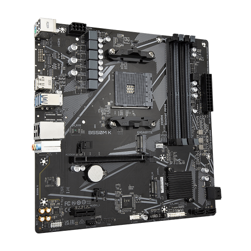 Gigabyte B550M K Micro ATX con Socket AM4 y DDR4