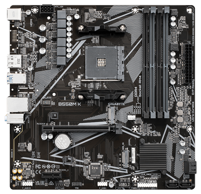 PLACA BASE B550M K GIGABYTE