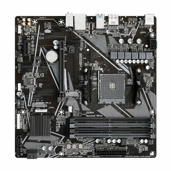 Gigabyte B550M K Micro ATX con Socket AM4 y DDR4