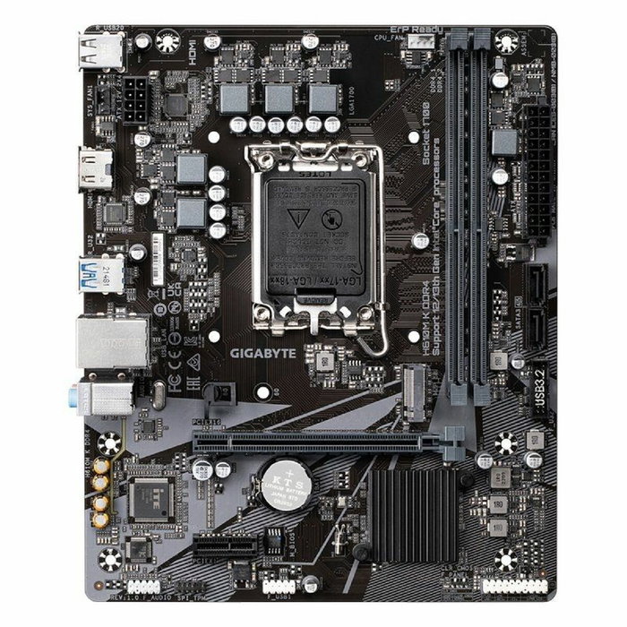 GIGABYTE H610M K DDR4 Placa base Micro ATX LGA 1700 GIGABYTE H610M K DDR4 Placa base Micro ATX LGA 1700