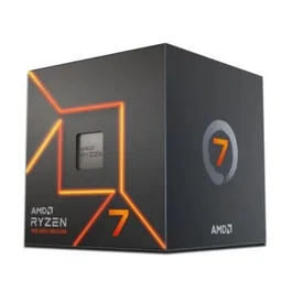 AMD Procesador Ryzen 7 7700 Socket AM5, 8 Núcleos 16 Hilos, 3.8GHz (hasta 5.3GHz), 32MB Cache L3, Incluye Cooler Wraith Prism, 100-100000592BOX
