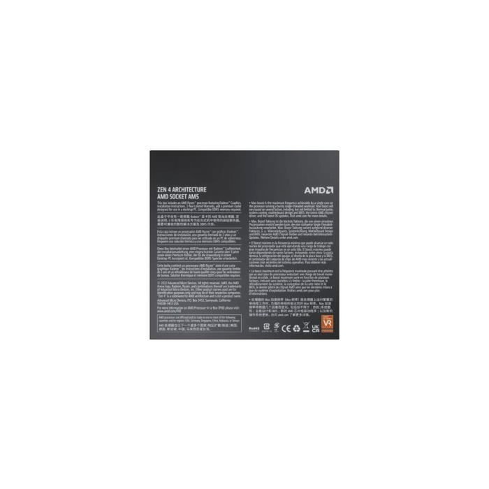 AMD Ryzen 9 7900 Procesador Socket AM5 AMD Ryzen 9 7900 Procesador Socket AM5