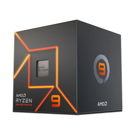 AMD Procesador Ryzen 9 7900 AM5 Caja 4.0GHz MaxBoost 5.4GHz 12 Nucleos 24 Hilos 76MB 65W Wraith Prism Cooler RGB
