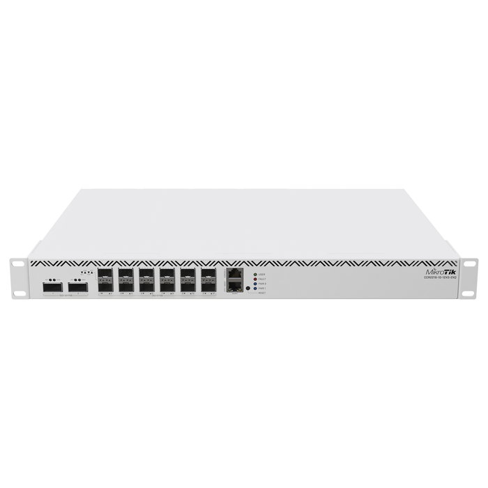 MikroTik CCR2216-1G-12XS-2XQ Router Gigabit Ethernet Plata con 12 Puertos SFP28 y Montaje en Rack