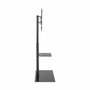 Aisens Soporte de Suelo FT70S-077 con Bandeja DVD para TV de 37-70 pulgadas