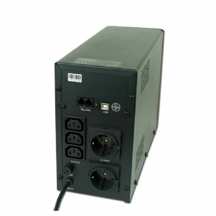 Gembird EG-UPS-034 1,5 kVA 900 W Línea Interactiva Gembird EG-UPS-034 1,5 kVA 900 W Línea Interactiva