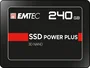 Emtec Power Plus X150 Disco SSD SATA III de 240 GB 2.5" - 520 MB/s Lectura, 500 MB/s Escritura - ECSSD240GX150