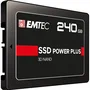Emtec Power Plus X150 Disco SSD SATA III de 240 GB 2.5" - 520 MB/s Lectura, 500 MB/s Escritura - ECSSD240GX150