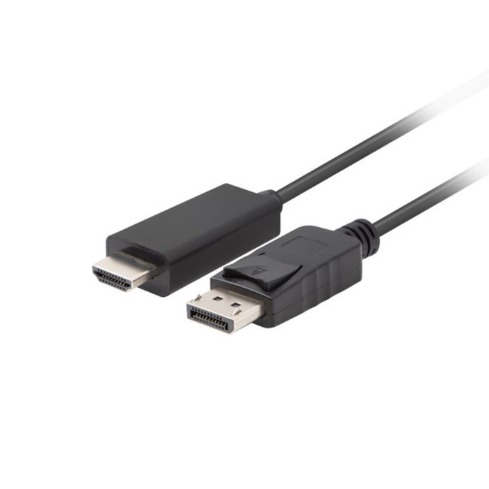 Lanberg Cable DisplayPort a HDMI Macho-Macho 1,8 m Negro