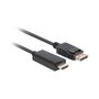 Lanberg Cable DisplayPort a HDMI Macho-Macho 1,8 m Negro