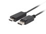 Lanberg CA-DPHD-11CC-0010-BK Adaptador de Cable DisplayPort 1.1 a HDMI Macho-Macho 1m, Negro, Resolución 1080p