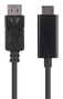 Lanberg Cable DisplayPort a HDMI Macho-Macho 1m Negro CA-DPHD-11CC-0010-BK