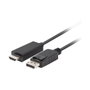 Lanberg Cable DisplayPort a HDMI Macho-Macho 3m Negro CA-DPHD-11CC-0030-BK