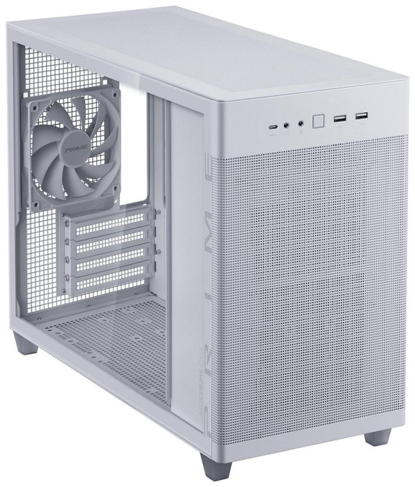 Asus AP201 PRIME CASE TG WHITE Mini Tower Blanco Asus AP201 PRIME CASE TG WHITE Mini Tower Blanco