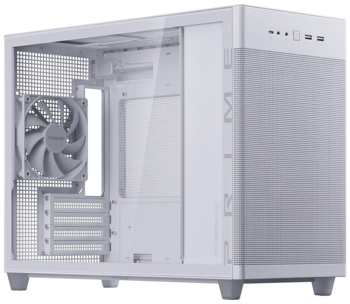Asus AP201 PRIME CASE TG WHITE Mini Tower Blanco Asus AP201 PRIME CASE TG WHITE Mini Tower Blanco