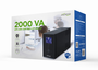 GEMBIRD EG-UPS-035 Sistema de Alimentación Ininterrumpida Línea Interactiva 2 kVA 1200 W 5 Salidas AC