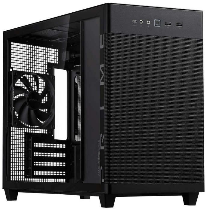 Asus PRIME AP201 TG Caja Small Tower Micro-ATX Mini-ITX Blanca 205x350x460 mm Asus PRIME AP201 TG Caja Small Tower Micro-ATX Mini-ITX Blanca 205x350x460 mm